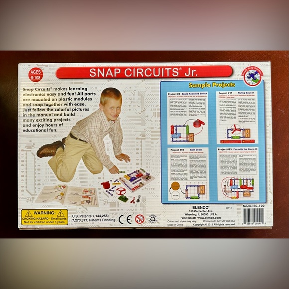 NWT Snap Circuits, Jr by ELENCO electronics project kit - Picture 2 of 2